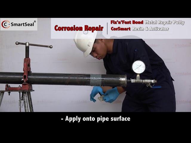 Corrosion Repair Demo - C-SmartSeal | Alstern Technologies