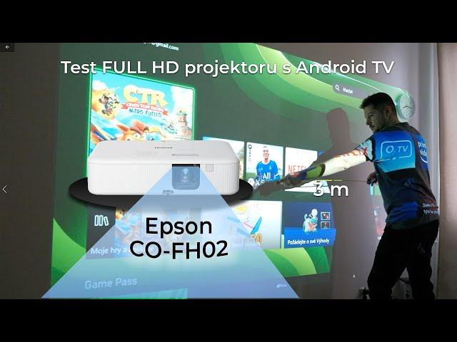 Recenze / test Epson CO-FH02 (CO-FH01). Chytrý FULL HD projektor s Android TV (Otestováno eDéčkem)