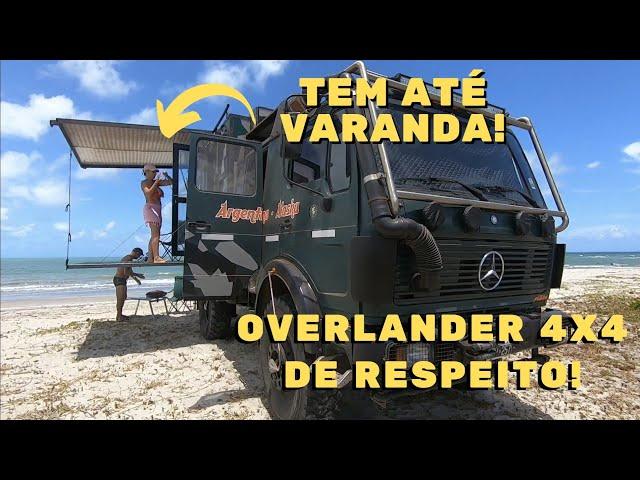 CONHECEMOS UM CAMINHÃO MOTORHOME 4X4 | OVERLANDER  #363