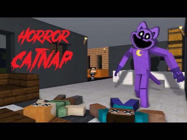 Minecraft Mobs : Catnap Horror Story Poppy Playtime 3 - Minecraft Animation