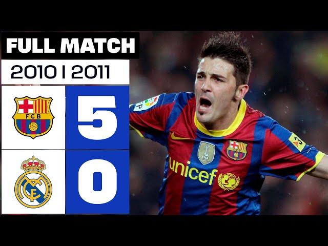 FC Barcelona vs Real Madrid (5-0) MD13 2010/2011 - FULL MATCH