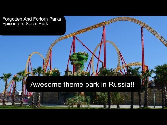 Forgotten And Forlorn Parks Episode 5: Sochi Park. Very unique Russian theme park