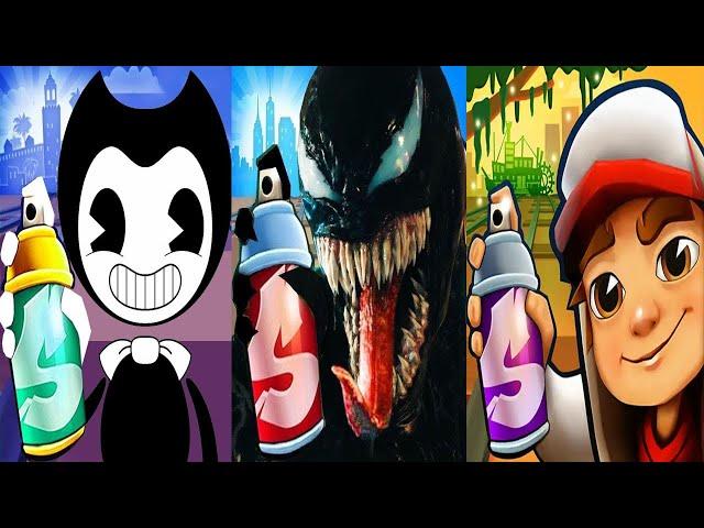 Subway Surfers New Orleans 2024 Eddy Vampire vs Venom Hero Run vs Bendy Subway Run Gameplay HD