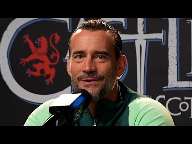 CM PUNK WWE CLASH AT THE CASTLE 2024 PRESS CONFERENCE!