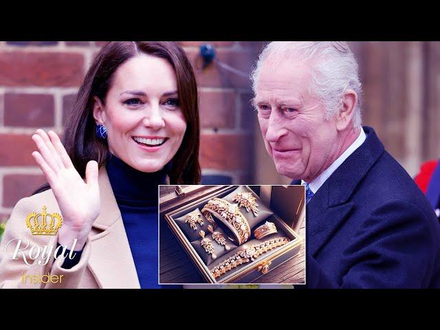 King Charles Bought Catherine a Exquisite Jewelry Set @TheRoyalInsider