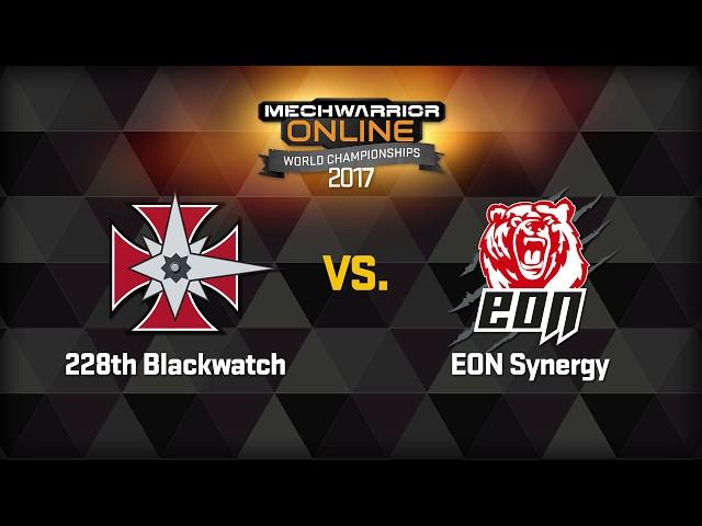 MechWarrior Online World Championships Round 1 Game 1
