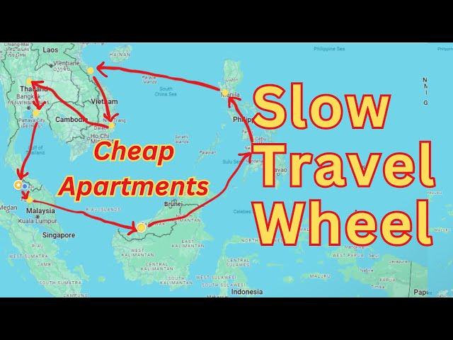 The Slow Travel Wheel  Cheap Apartments Overseas