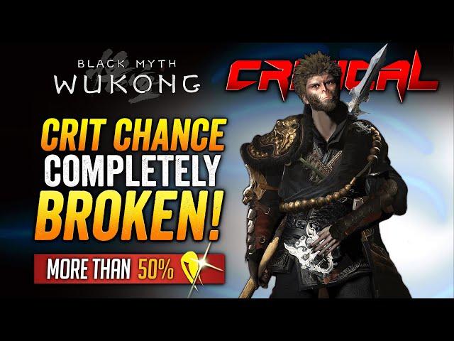 Black Myth WuKong Build with OVER 50% Crit Hit Chance!