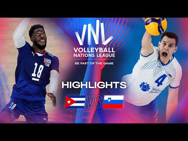  CUB vs.  SLO - Highlights | Week 3 | Men's VNL 2024