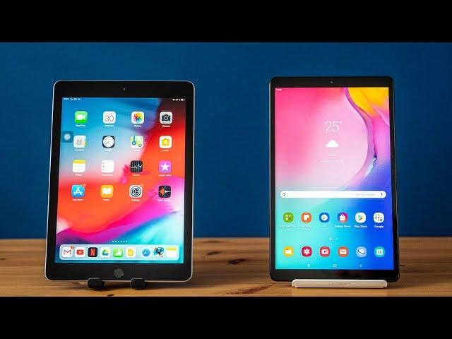 Comparison: Apple iPad vs. Samsung Galaxy Tab A 10.1 2019