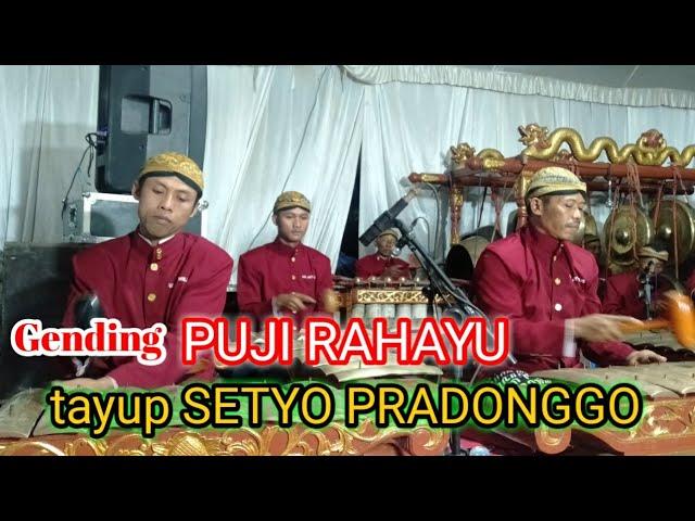 gending puji rahayu tayup SETYO PRADONGGO live terbaru