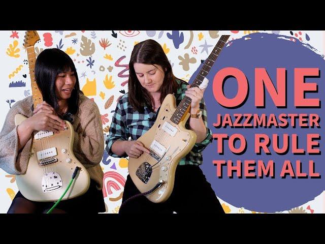 Fender Vintera ii '50s Jazzmaster v Squier 40th Anniversary Vintage Jazzmaster v J Mascis Jazzmaster