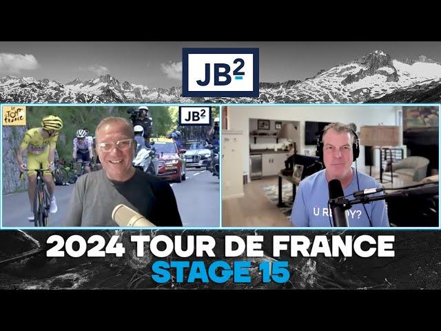 Tour Climbing Records are being crushed | Tour De France 2024 Stage 15 | JB2