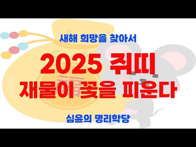 2025띠별운세 새해 희망을 전해드립니다 내사주 내가 보는 공부하는 곳 #사주명리 #사주 #교육 #명리학 #운세 #자기계발