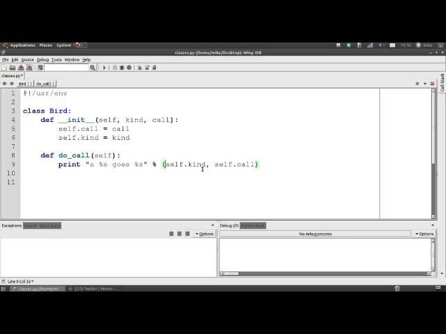 Basic Python Tutorial - Classes