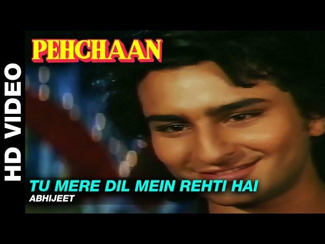 Tu Mere Dil Mein Rehti Hai - Pehchaan | Abhijeet | Saif Ali Khan & Madhoo