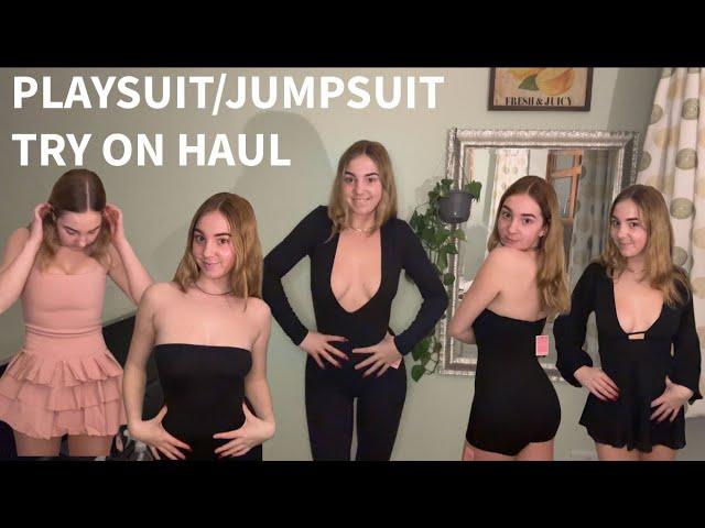 PLT PLAYSUIT/JUMPSUIT TRY ON HAUL!!