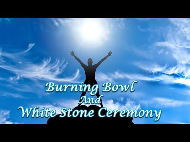 Burning Bowl and White Stone Ceremony with Rev. Dr. Suzi Schadle