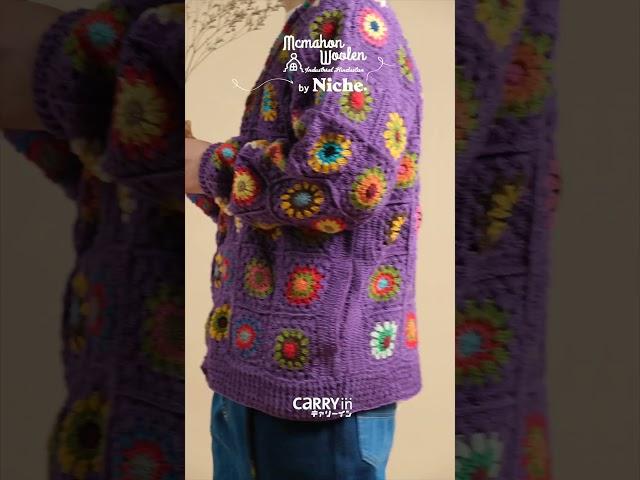 【CARRYIin Original Videos】人手編織毛衣品牌 MacMahon Knitting Mills  #madeinnepal #crochet #grannysquare