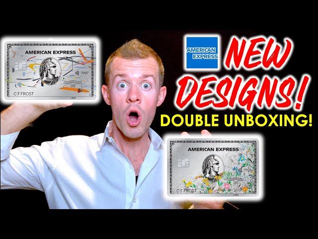 *DOUBLE* AMEX PLATINUM CARD UNBOXING!  (Amex Platinum New Design: Julie Mehretu & Kehinde Wiley)