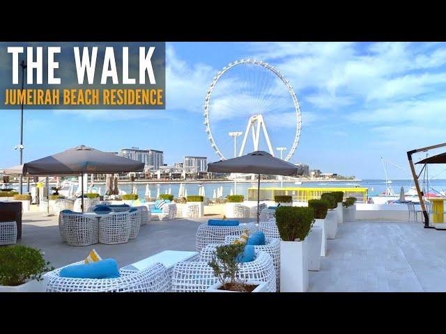 THE WALK at Jumeirah Beach Residence Complete Walk | JBR Beach | Dubai Tourist Attraction