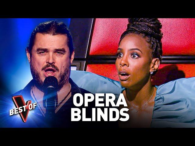 OPERA Blind Auditions that SHOCKED the Coaches on The Voice