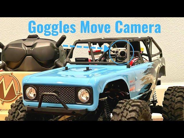 Immersive FPV RC Car Racing with Head Tracking DJI FPV