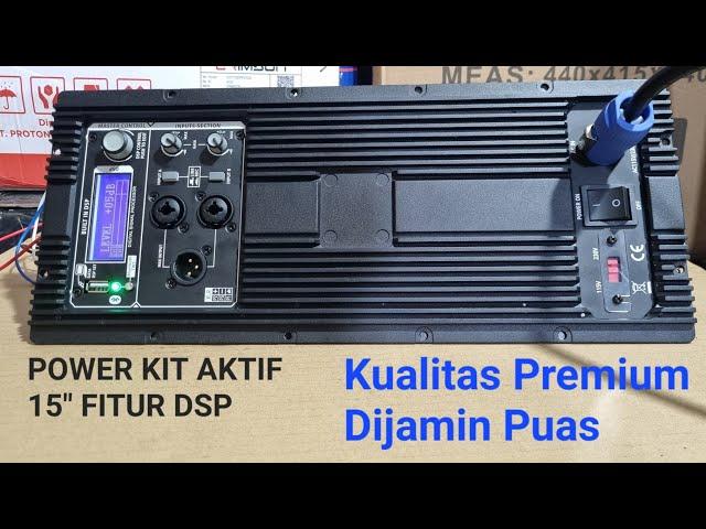 Power Kit Speaker Aktif 15"  FS400G DSP Pro Buildup Dijamin zjuosss