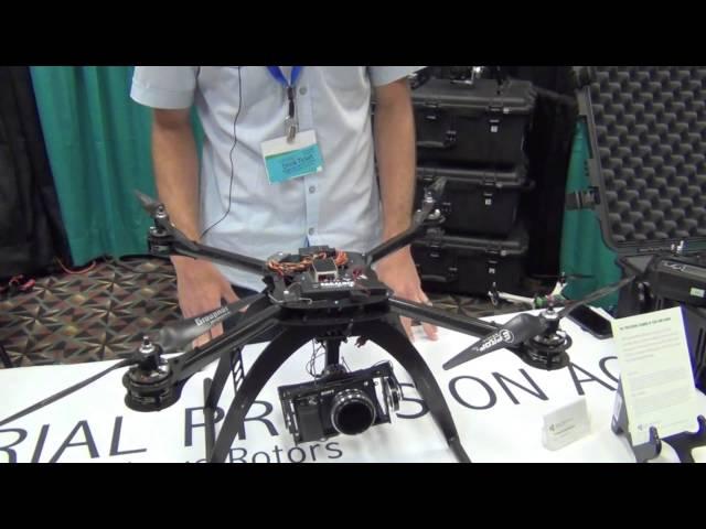 Aerial Precision Ag Showcases Several Multi Rotor Unmanned Aerial Vehicles