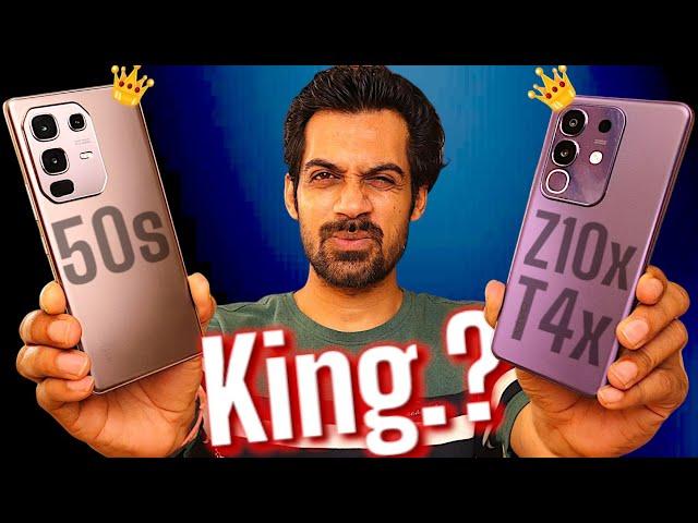 Infinix Note 50s vs Vivo T4x/iQOO Z10x under 15,000 - FULL COMPARISON 