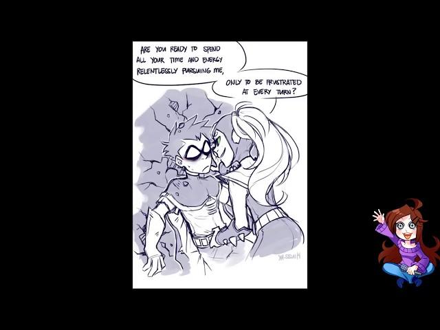 【Teen Titans RobxStar Comic Dub】Bad Little Girl, Good Little Boy