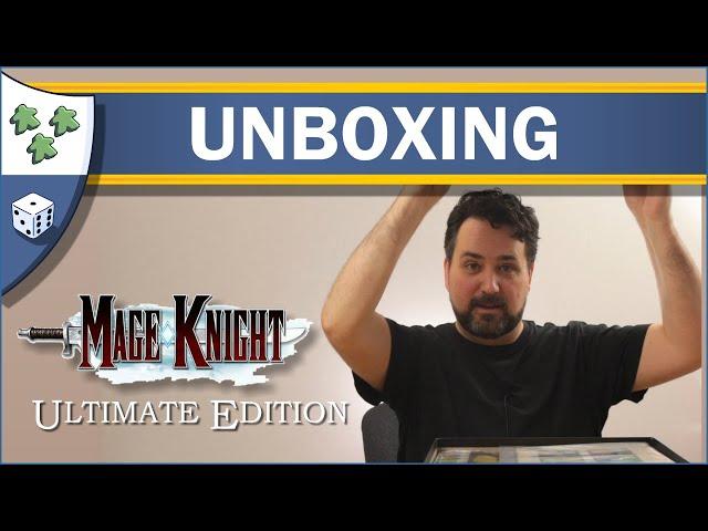 Mage Knight Ultimate Edition Unboxing