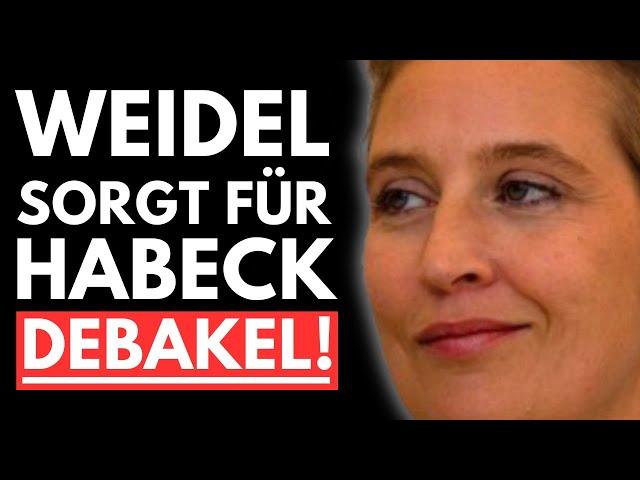 PAUKENSCHLAG! HABECK ZIEHT KANDIDATUR ZURÜCK?! WEIDEL SORGT FÜR UMFRAGE SCHOCK!