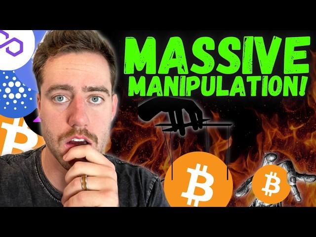 BITCOIN - HE'S BEING HUNTED!! (MASSIVE PRICE MANIPULATION)