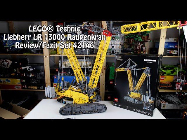 Review/Fazit: LEGO Liebherr LR 13000 Raupenkran (Technic Set 42146)