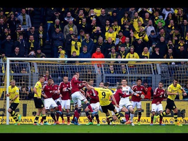 Borussia Dortmund - Amazing Free kick vs Nurnberg 01/03/2014 HD