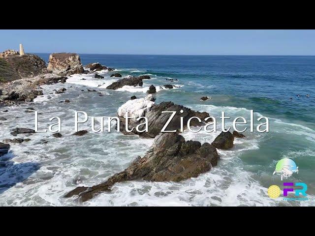 La Punta Zicatela | DJI AIR 3 | Minuto aereo #2