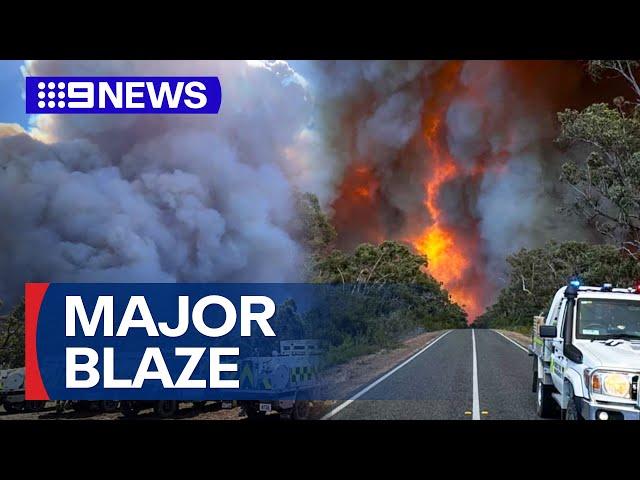 Victorians on high alert as bushfires continue to burn | 9 News Australia