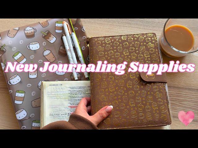 New Bible Journaling Supplies!