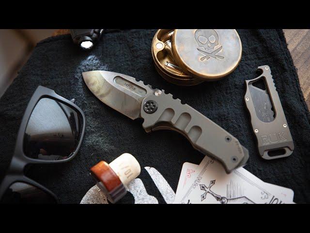 Micro Praetorian Ti Vulcan | Medford Knife and Tool