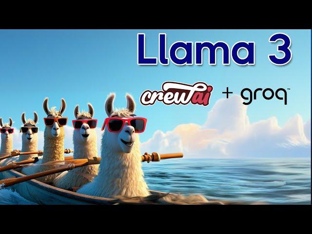 Llama3 + CrewAI + Groq = Email AI Agent
