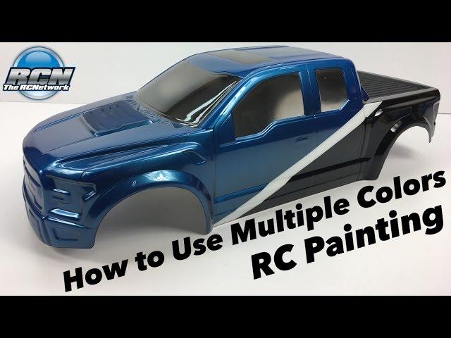 How to Paint your RC Body with Multiple Colors - Pactra Paint Series EP4