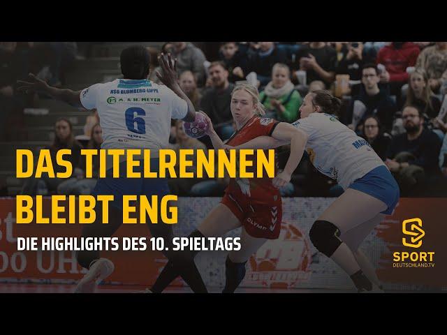 Alle Highlights des 10. Spieltag - Handball Bundesliga Frauen 2024/25 | SDTV Handball