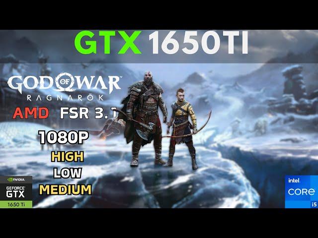 GTX 1650 Ti vs. God of War Ragnarök – Can It Handle 1080p HIGH Settings?!