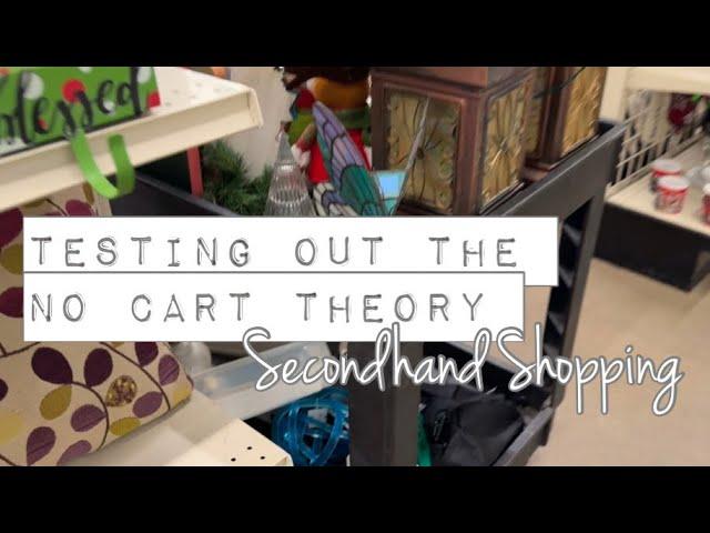 TESTING OUT THE NO CART THEORY