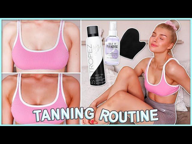 MY SELF TAN ROUTINE | PERFECT FOR PALE/FAIR SKIN | SUMMER 2021 FAKE TANNING ROUTINE *UPDATED*