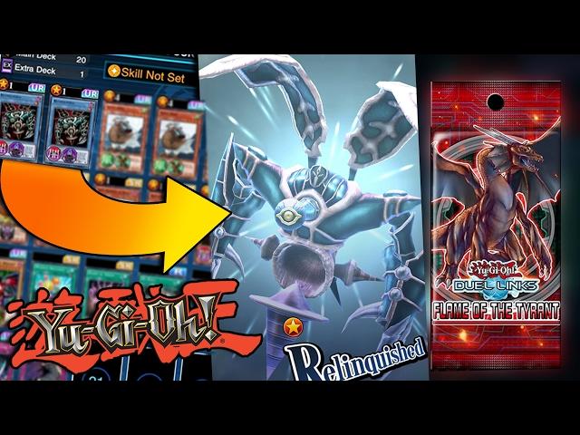 BEST RELINQUISHED DECK - Yugioh Duel Links Toon World & New Pack Opening!