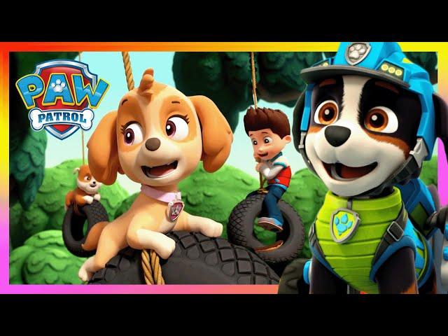 一起和汪汪隊在叢林裡盪秋遷!  - PAW Patrol 汪汪隊立大功 - 兒童卡通