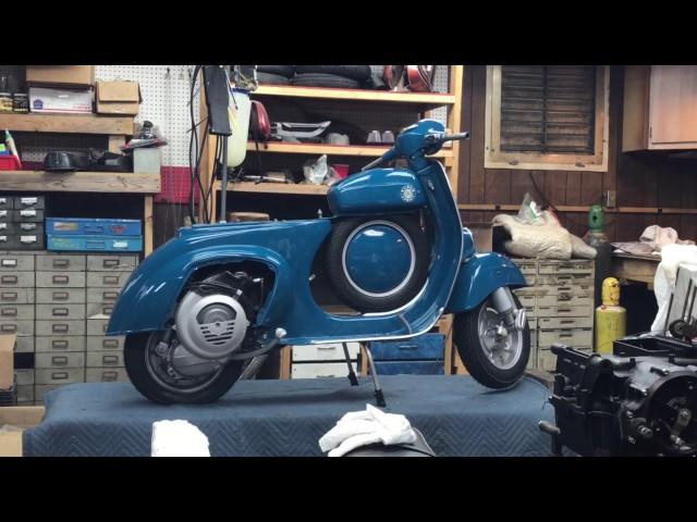 1966 Vespa 90SS / Running after restoration