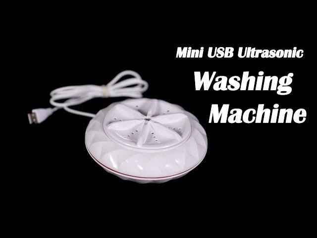 Mini USB Ultrasonic Washing Machine  - GearBest.com